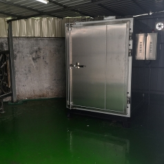 广东汕头电镀泥箱体污泥干化机
